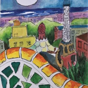 Din parcul Güell Barcellona